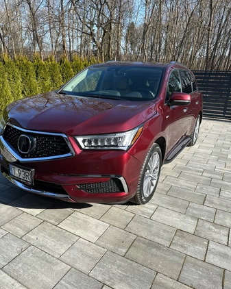 Acura MDX cena 169000 przebieg: 93000, rok produkcji 2018 z Kraków małe 497